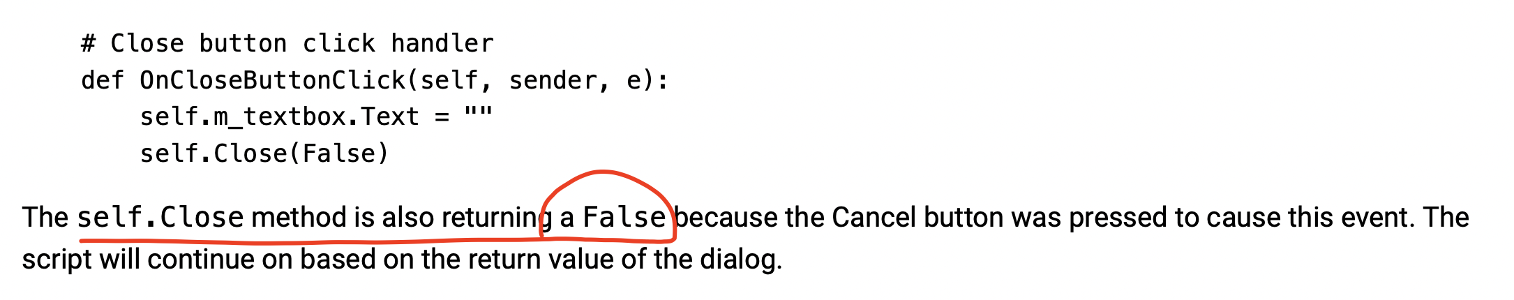  这个close方法怎么返回一个False呢？