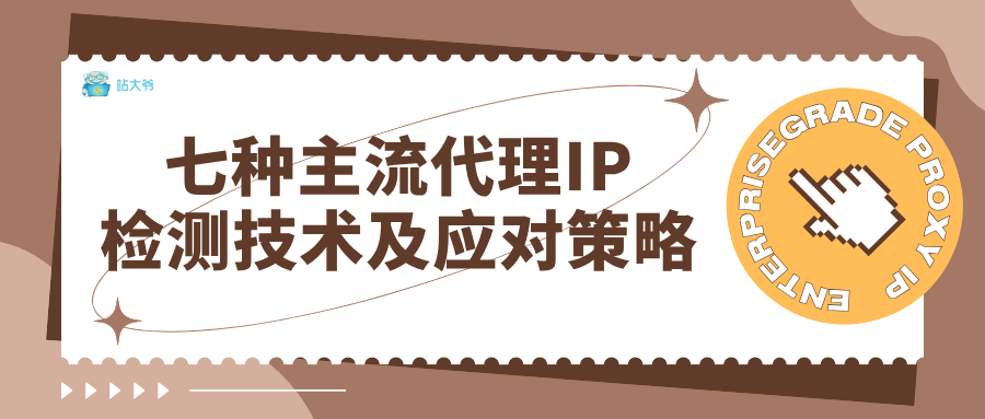 七种主流代理IP检测技术及应对策略
