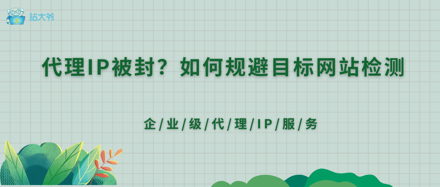 代理IP被封？如何规避目标网站检测